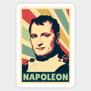 Napoleon Bonaparte Vintage Colors Sticker